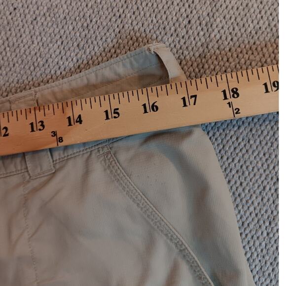 Columbia Titanium Convertible Pants Womens 12 33X29 Light Tan Packable - Picture 12 of 16